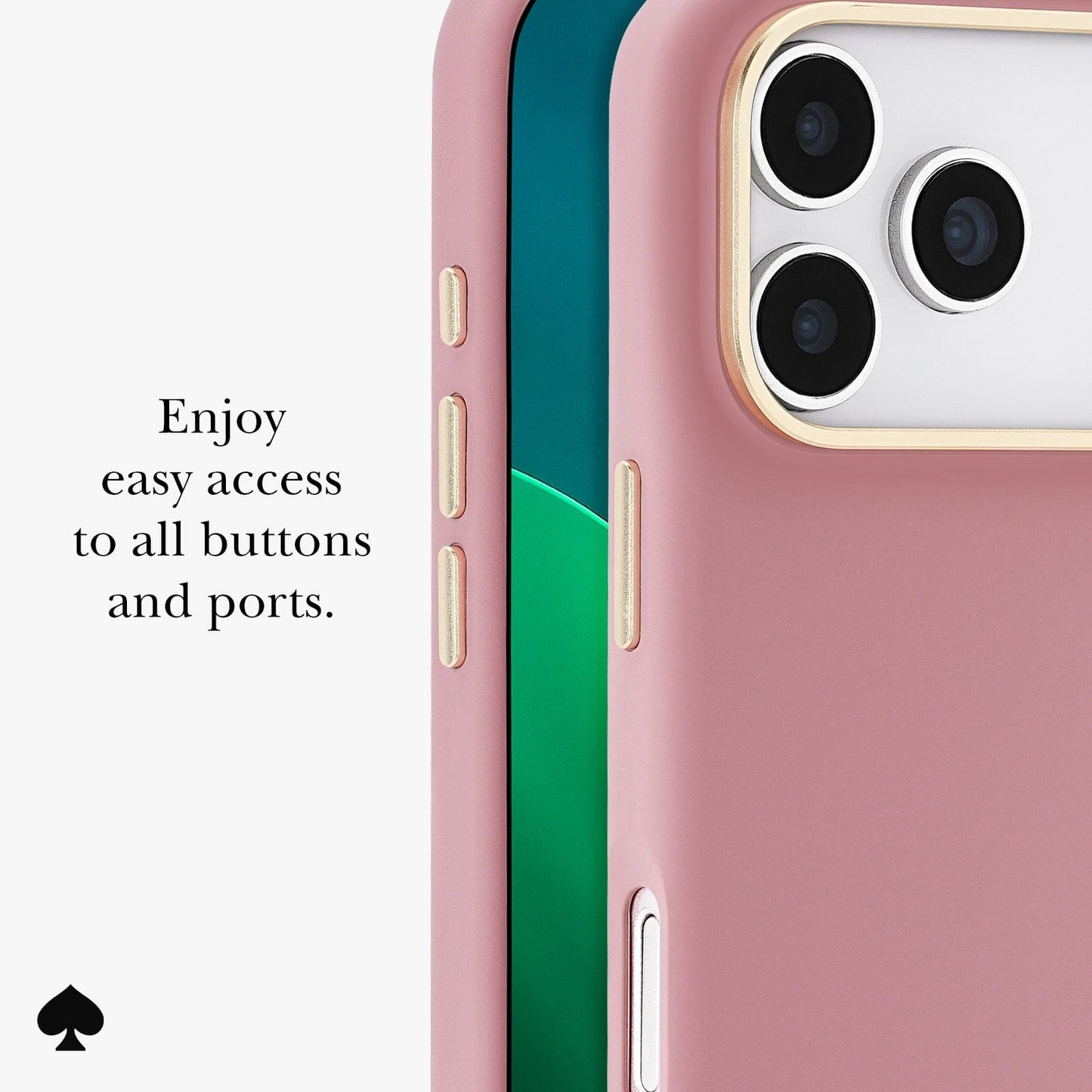 kate spade new york Icon Dusk Rose MagSafe - iPhone 17 Pro