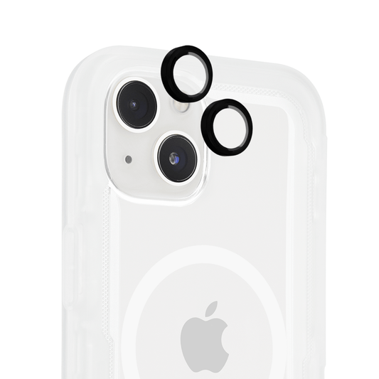 Pelican Aluminum Ring Camera Lens Protector (Black) - iPhone 14 / 14 Plus
