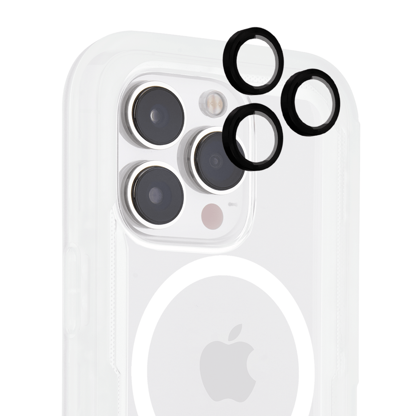 Pelican Aluminum Ring Camera Lens Protector (Black) - iPhone 14 Pro / 14 Pro Max