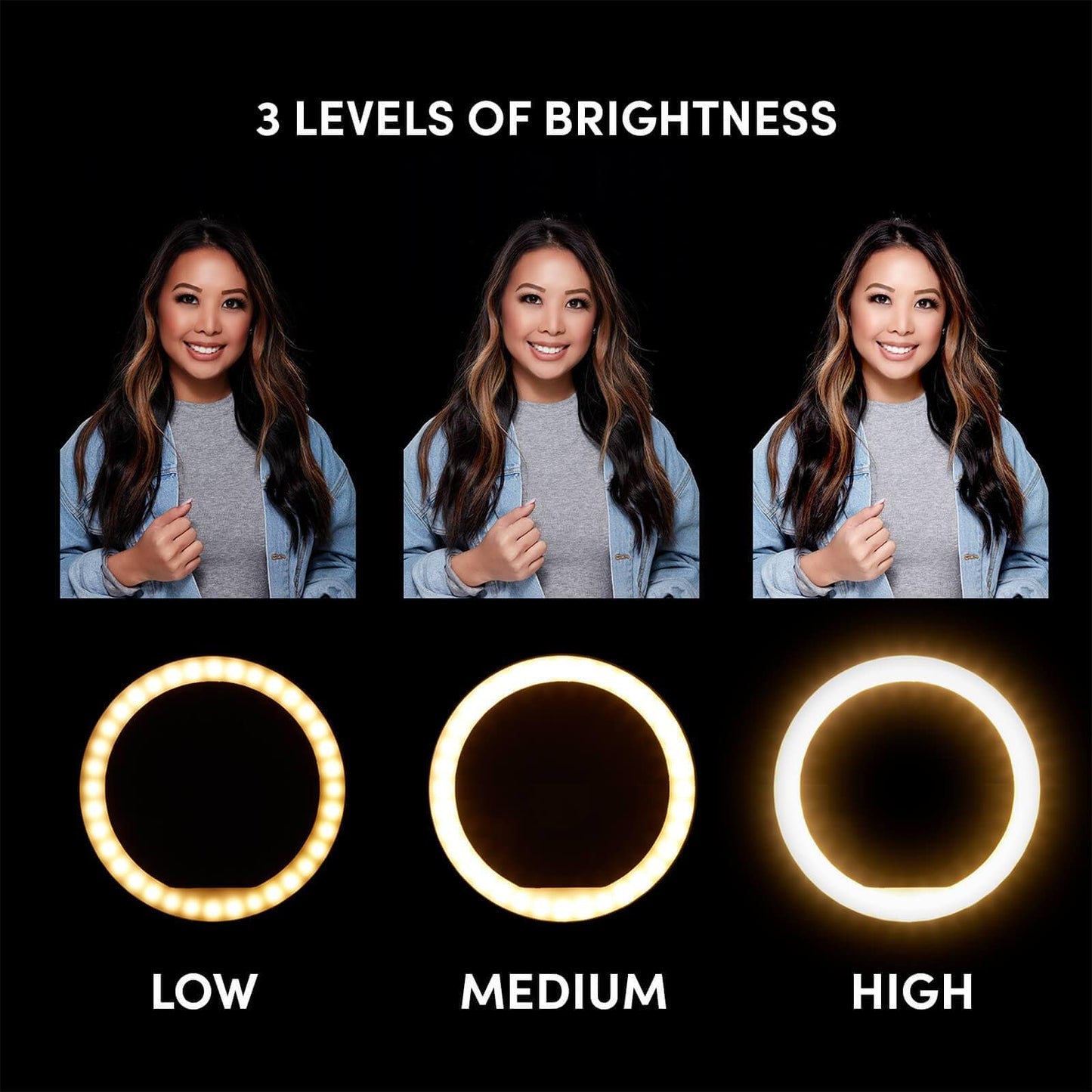 Clip Light (Gold) - Ring Light