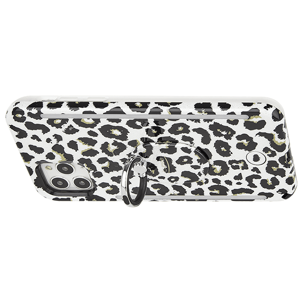LuMee Leopard Glitter Ring - Phone Grip