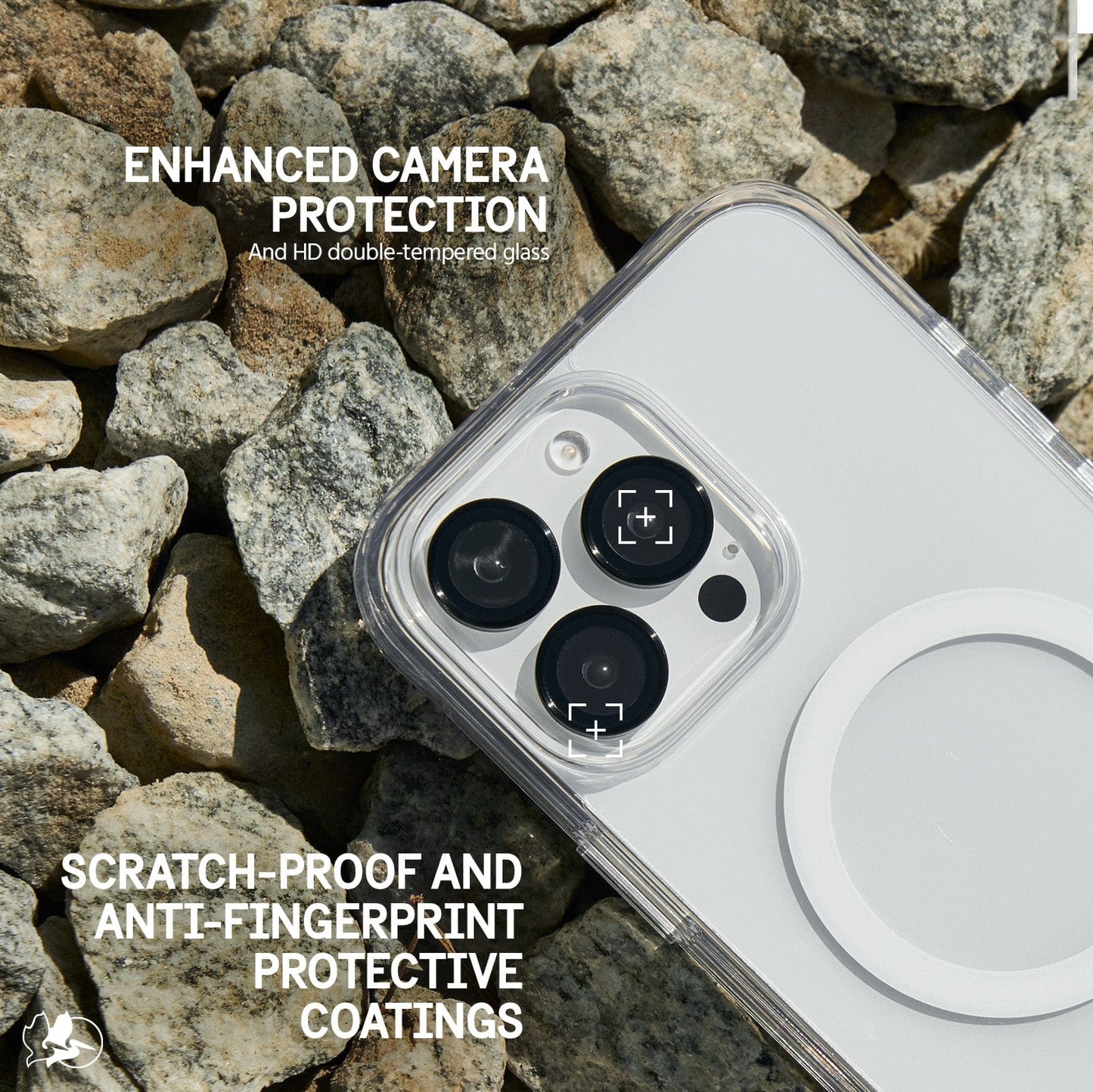 Pelican Aluminum Ring Camera Lens Protector - iPhone 16 Pro / 16 Pro Max