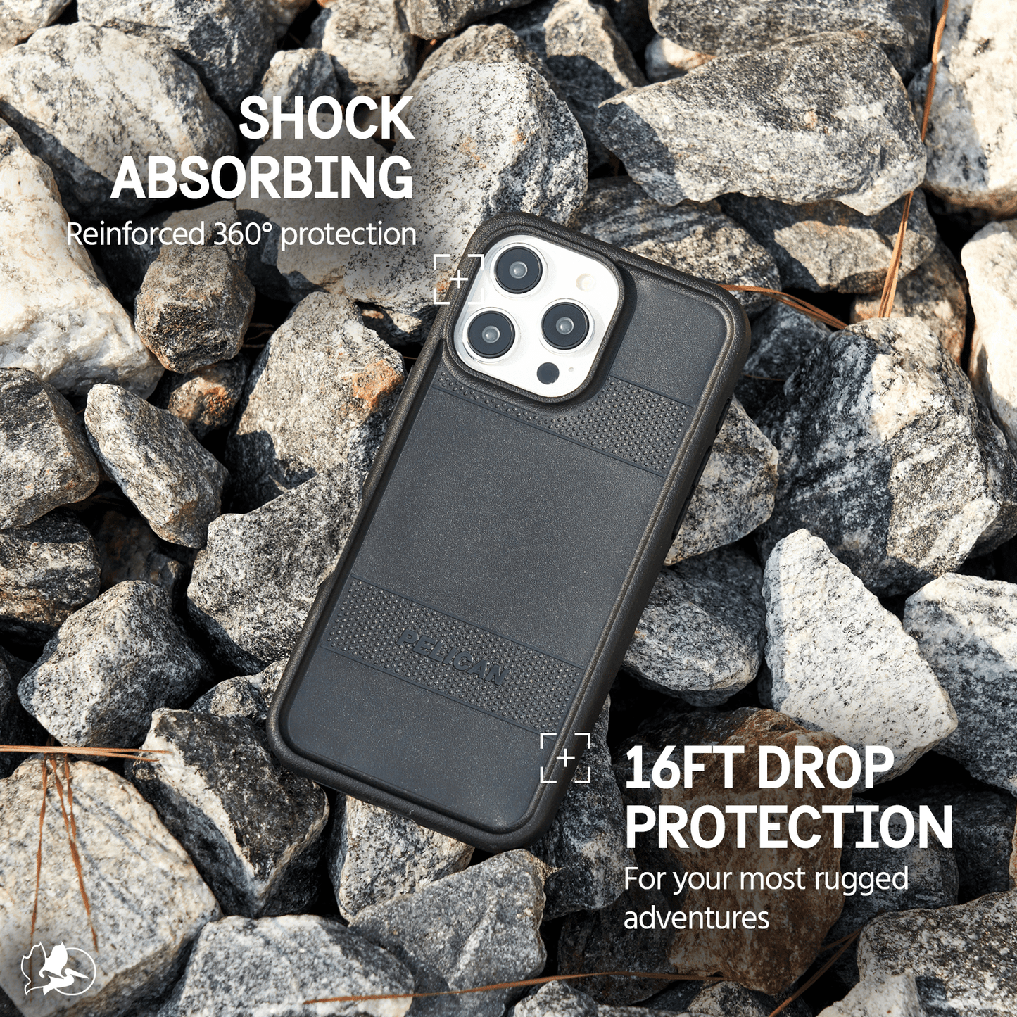 Pelican Protector Black MagSafe - iPhone 16 Pro