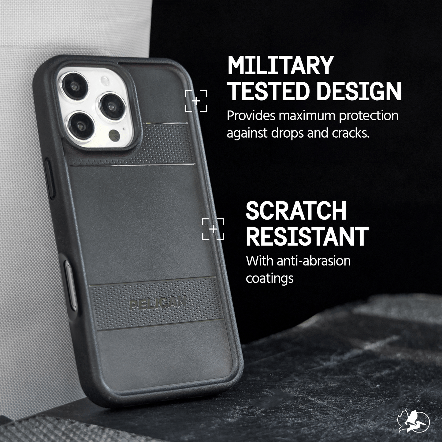 Pelican Protector Black MagSafe - iPhone 16 Pro