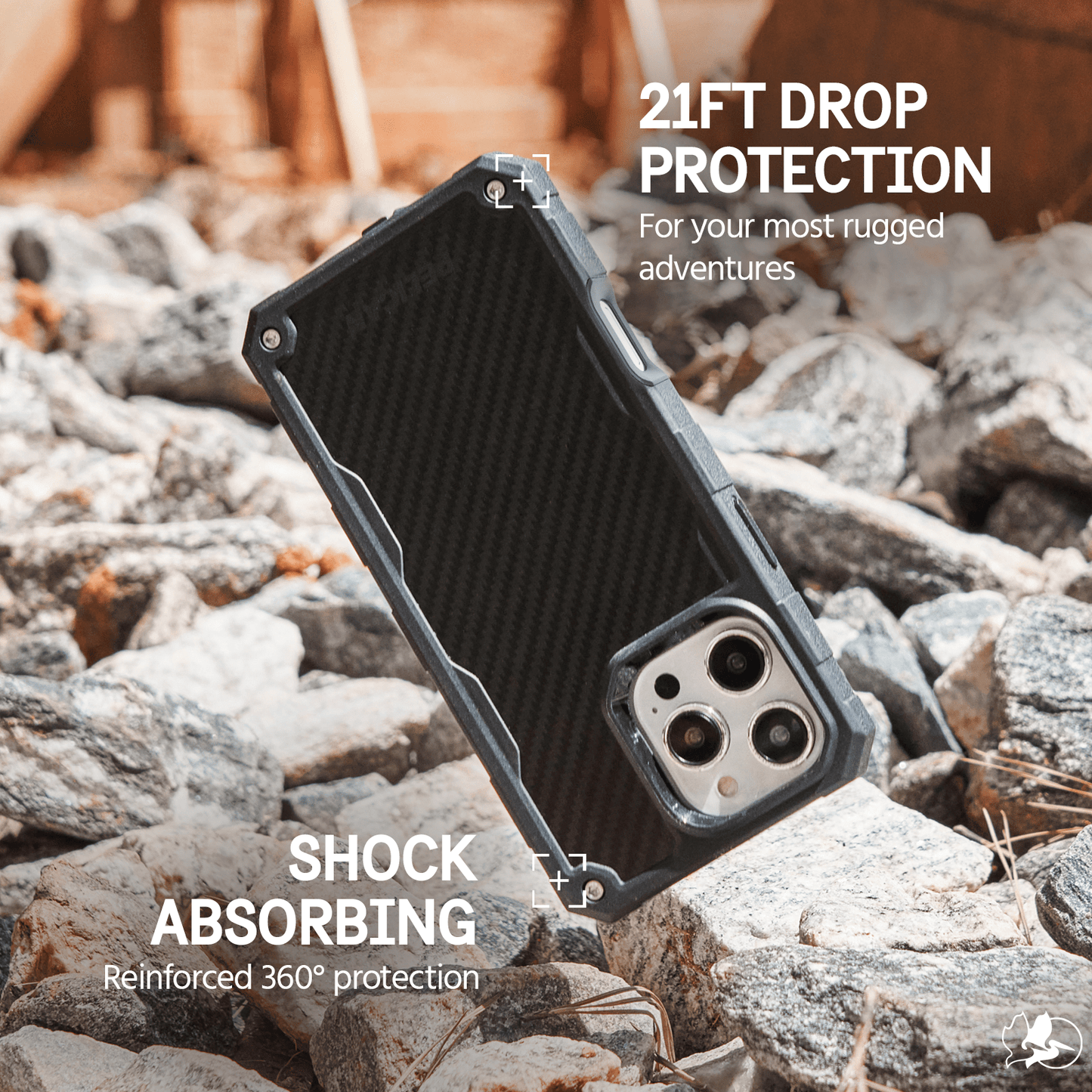 Pelican Shield Carbon Fiber MagSafe - iPhone 16 Pro