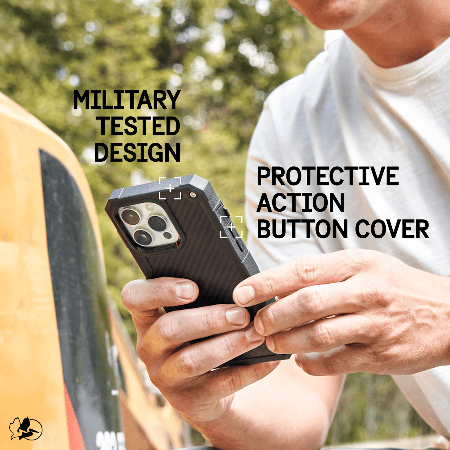 Pelican Shield Carbon Fiber MagSafe - iPhone 16 Pro