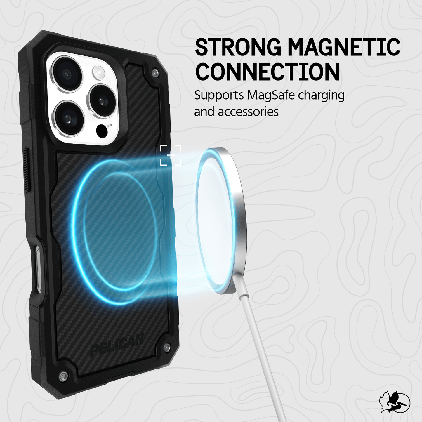 Pelican Shield Carbon Fiber MagSafe - iPhone 16 Pro