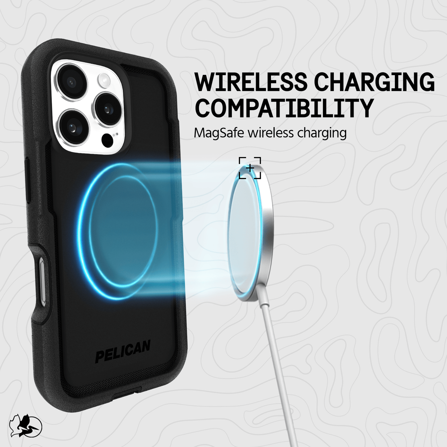 Pelican Voyager Black MagSafe - iPhone 16 Pro