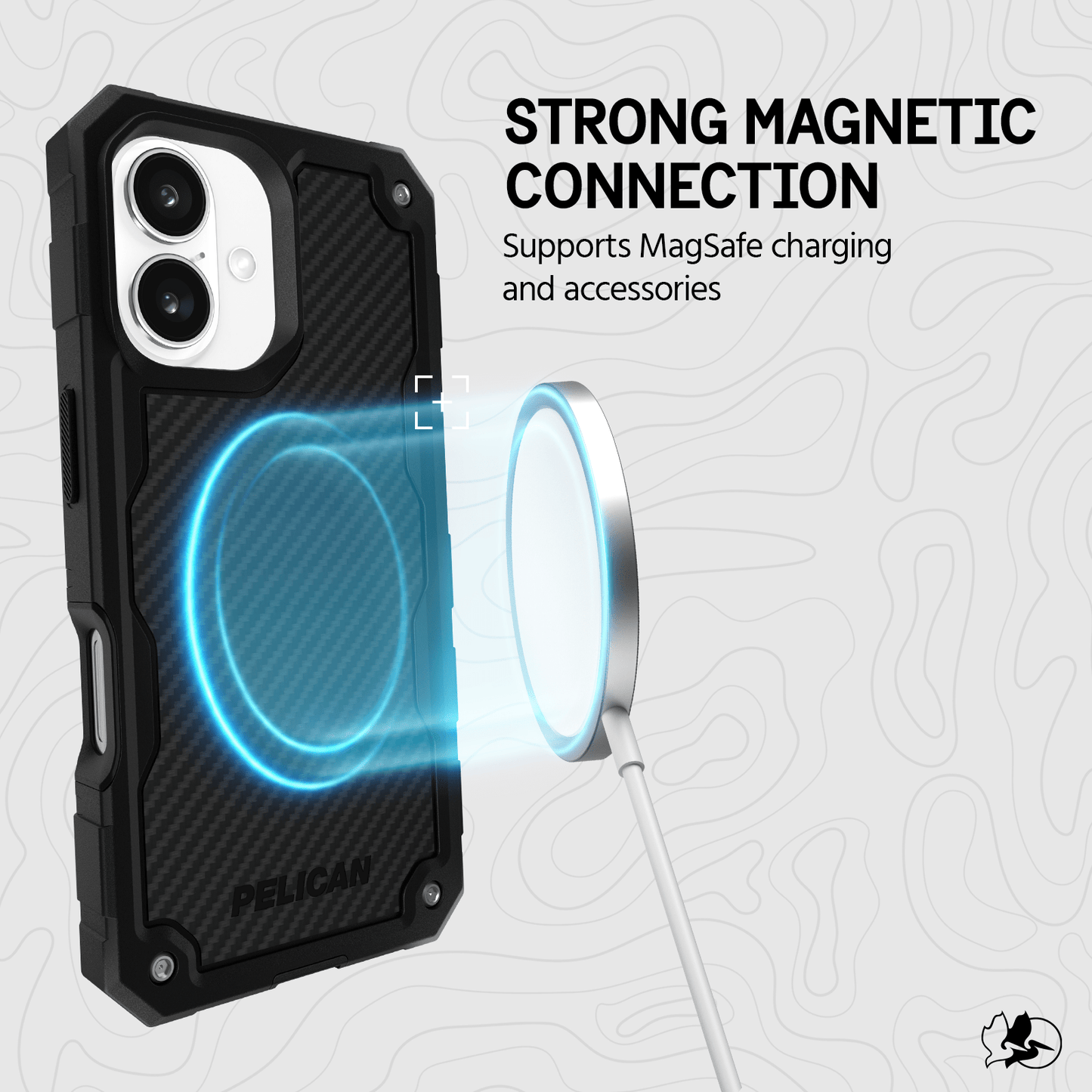 Pelican Shield Carbon Fiber MagSafe - iPhone 16
