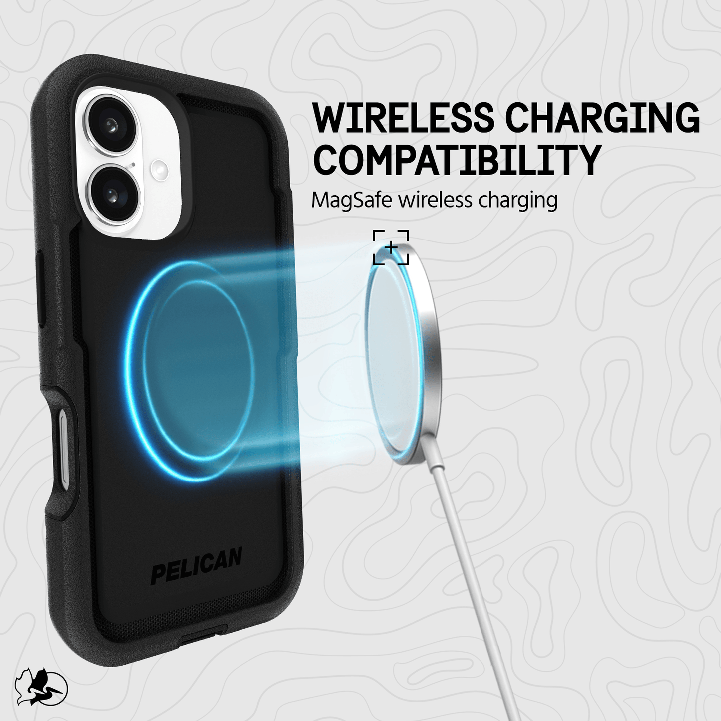 Pelican Voyager Black MagSafe - iPhone 16