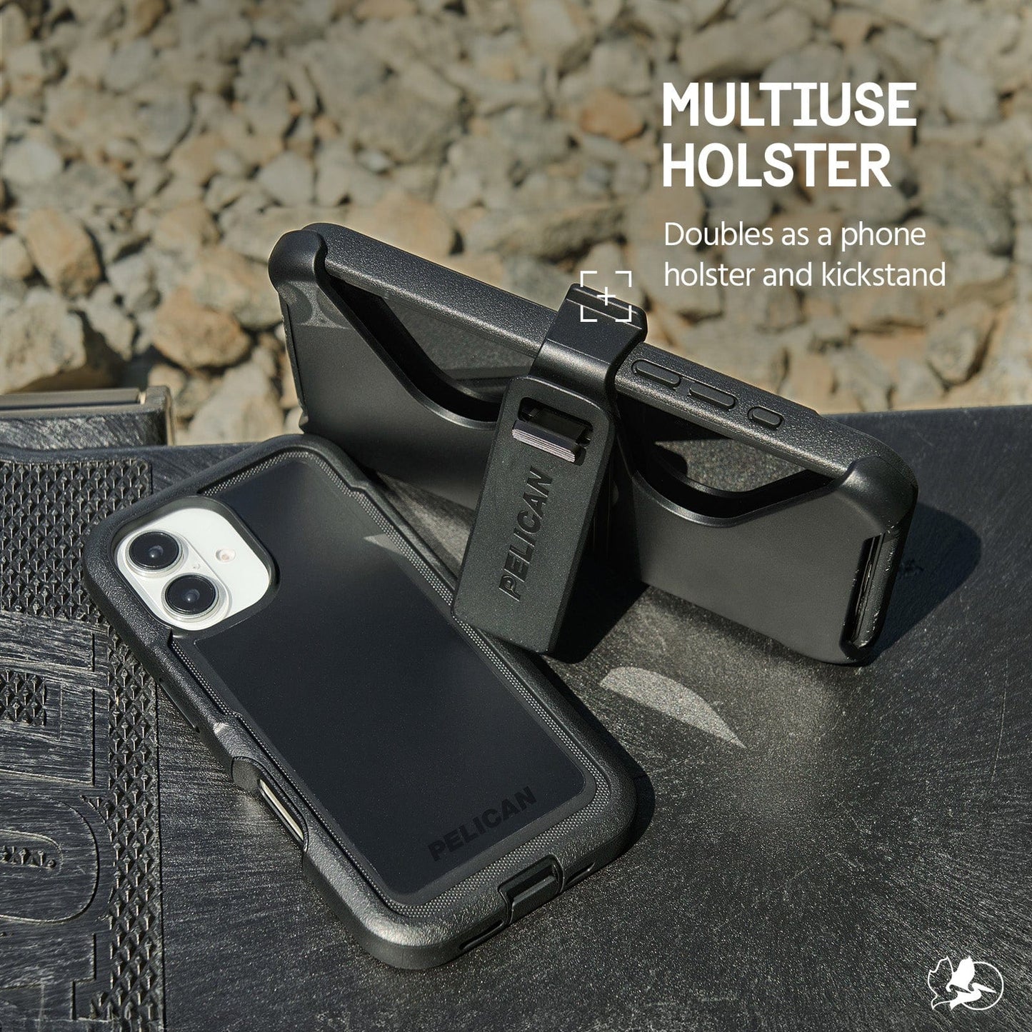 Pelican Voyager Black MagSafe - iPhone 16