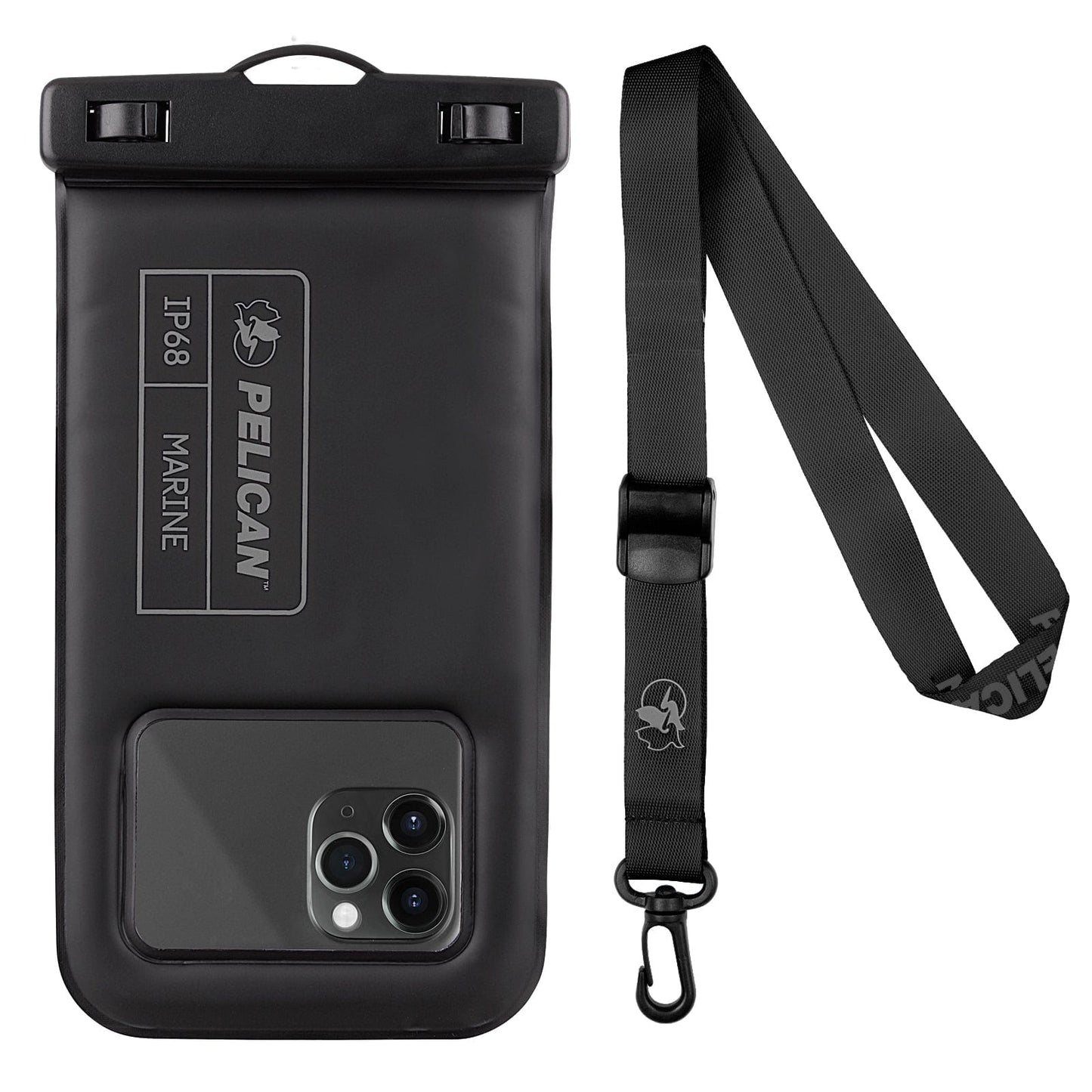 Pelican Marine Waterproof Floating Pouch (Stealth Black) - Phone Pouch