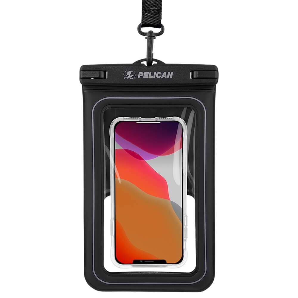 Pelican Marine Waterproof Floating Pouch XL (Stealth Black) - Phone Pouch