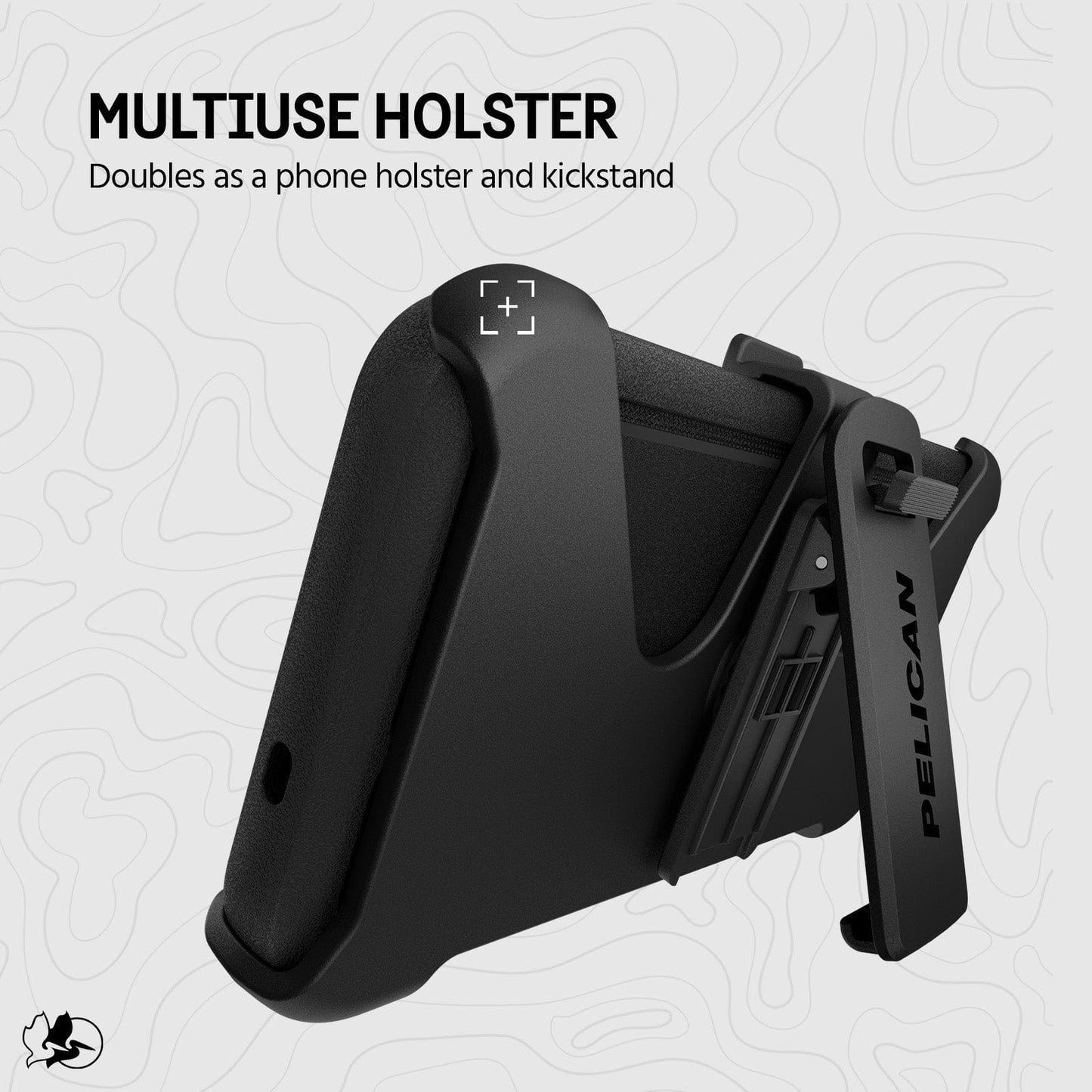 Pelican Voyager (Black) with Magnet - Galaxy S25 Ultra
