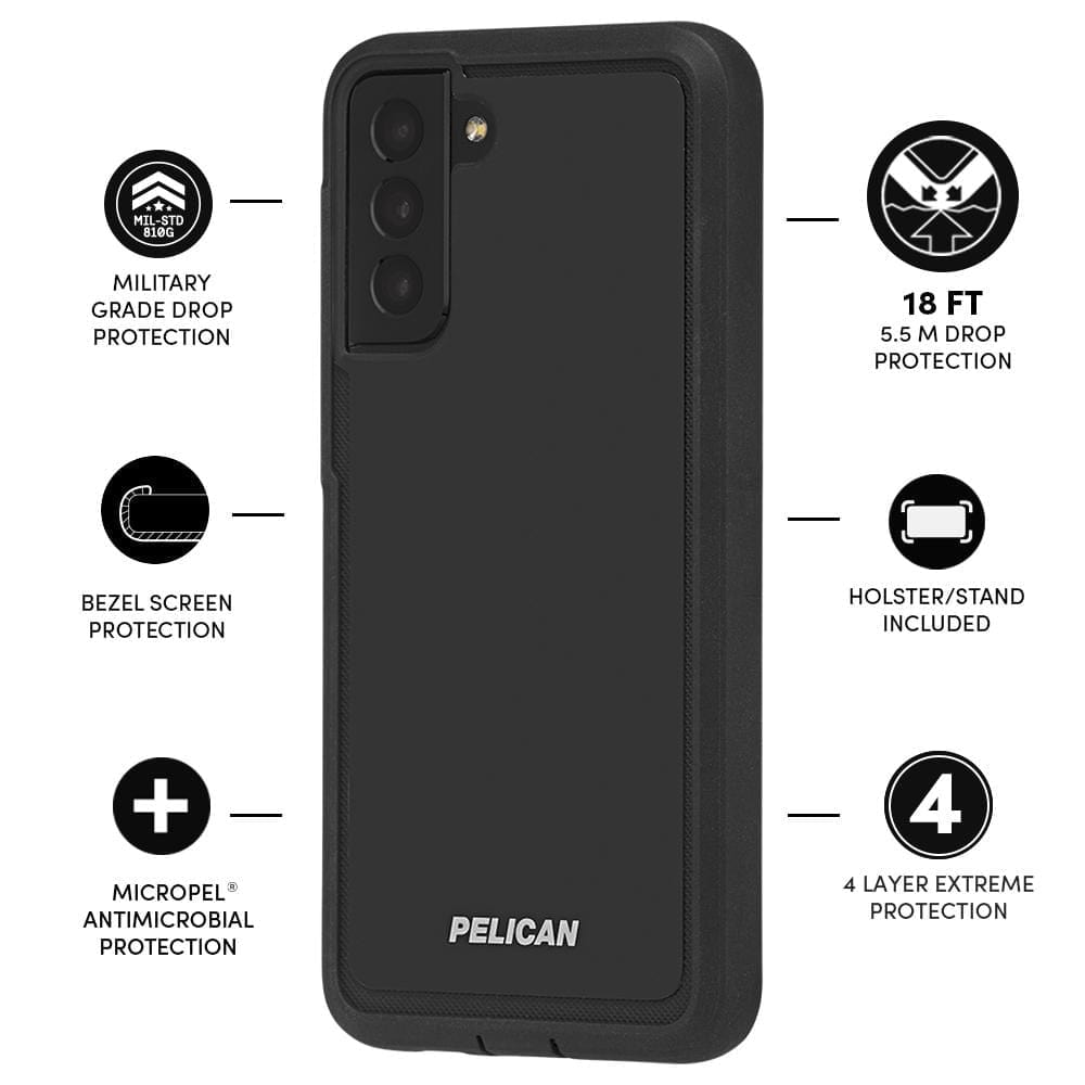 Pelican Voyager (Black) - Galaxy S21+ 5G