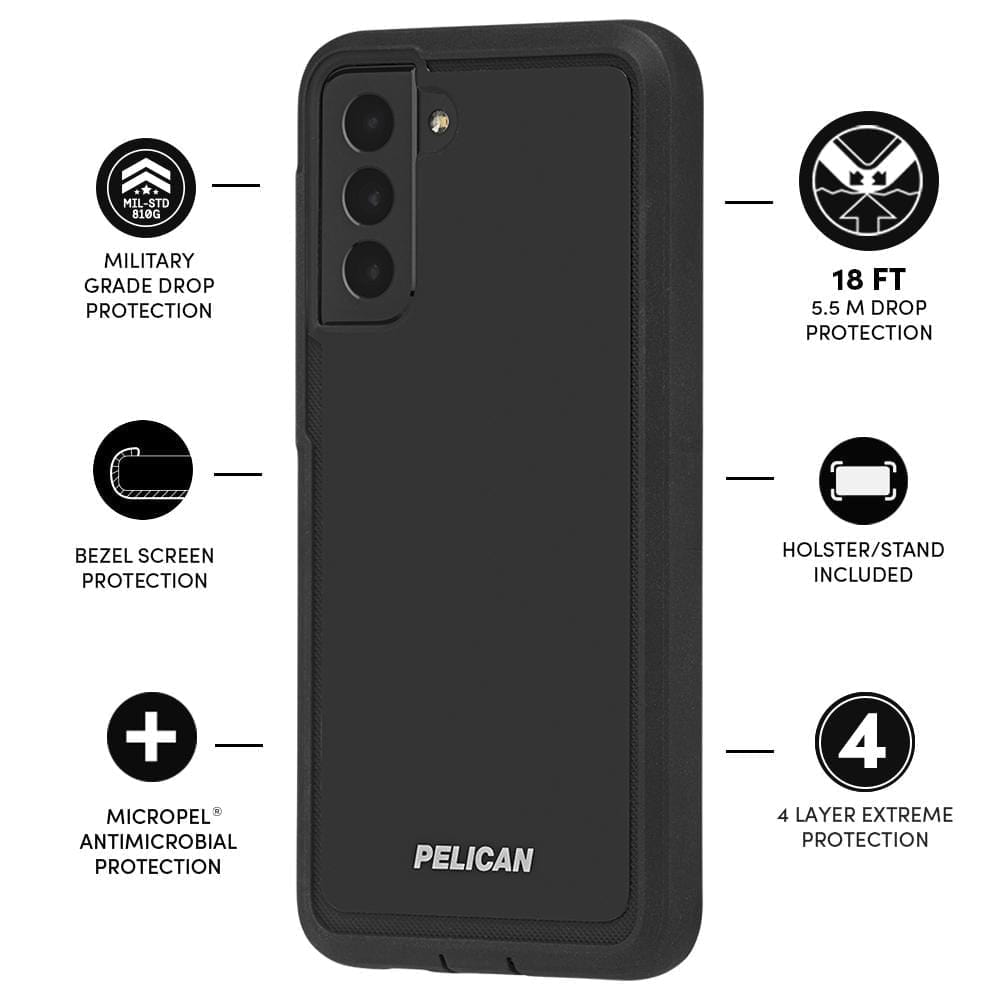 Pelican Voyager (Black) - Galaxy S21 5G