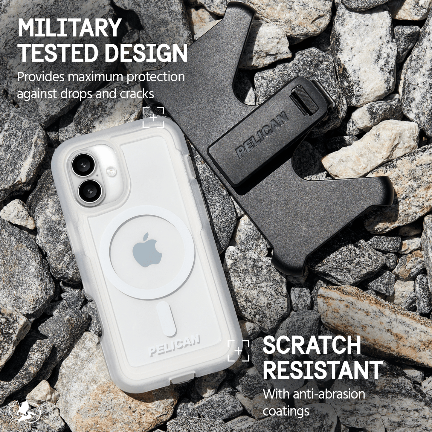 Pelican Voyager Clear MagSafe - iPhone 16 Plus