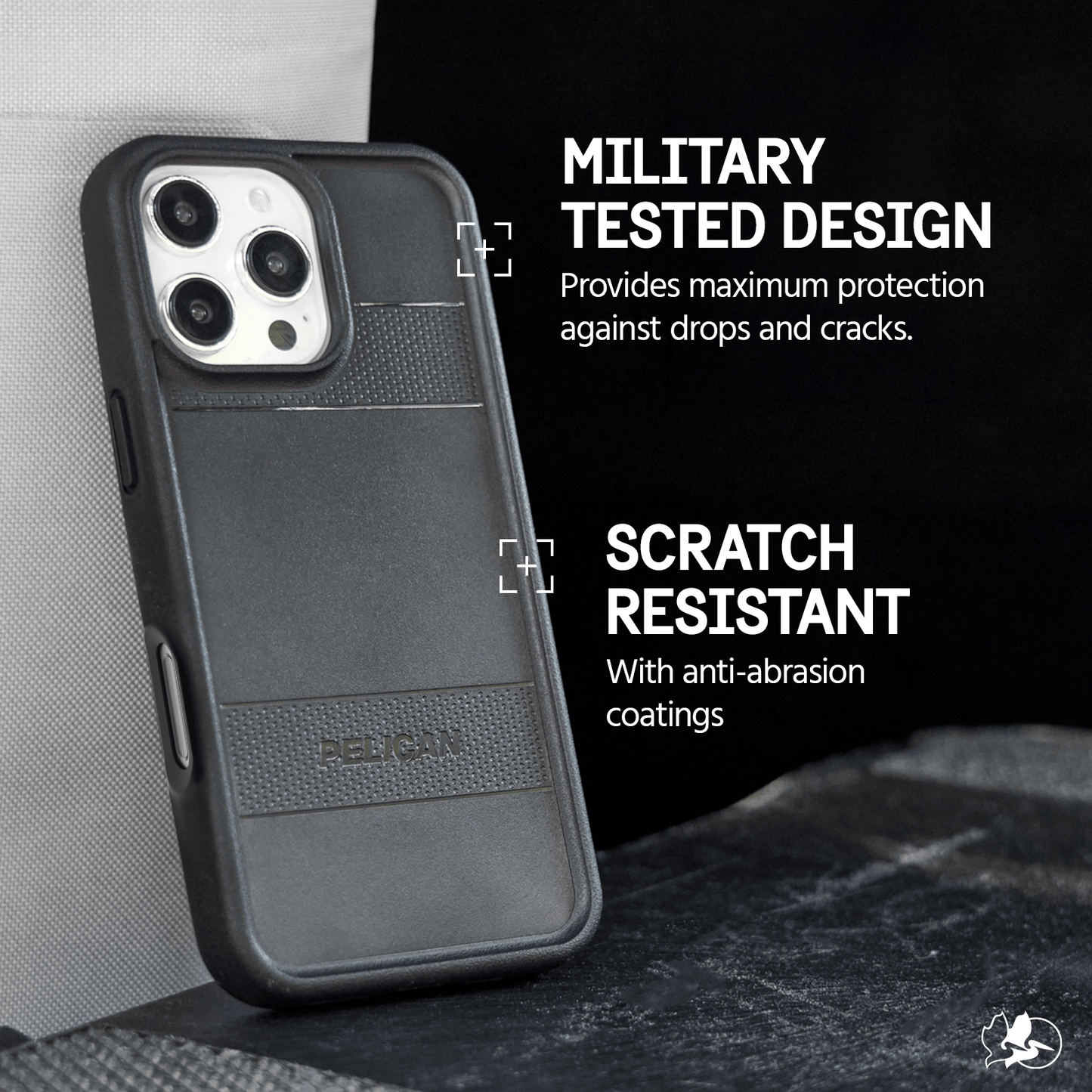 Pelican Protector Black MagSafe - iPhone 16 Pro Max