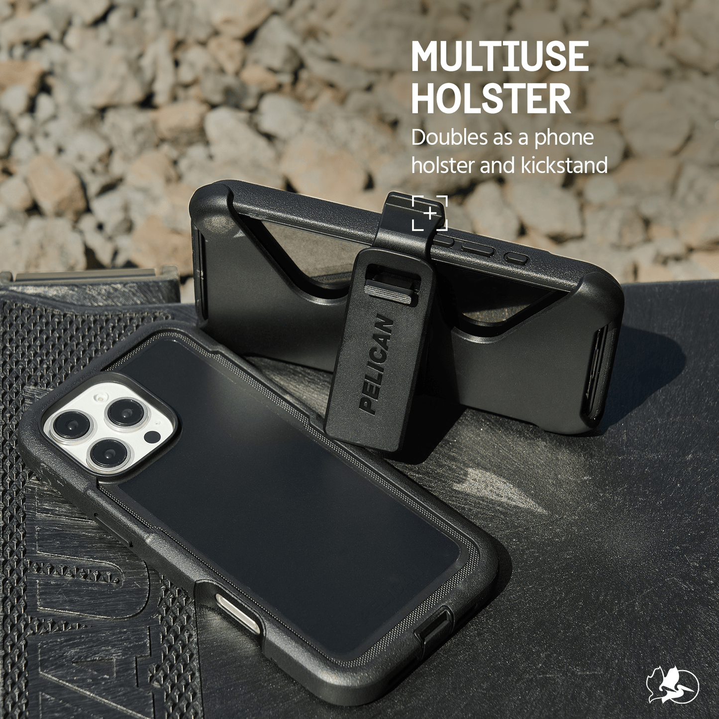 Pelican Voyager Black MagSafe - iPhone 16 Pro Max