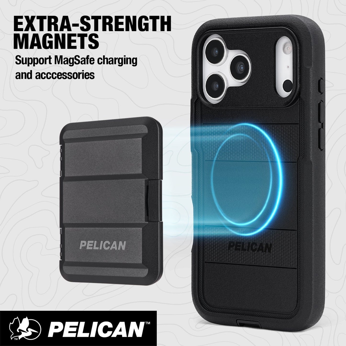 Pelican Voyager Black MagSafe - iPhone 17 Pro Max