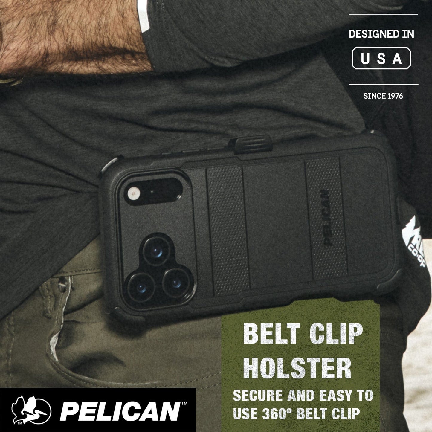 Pelican Voyager Black MagSafe - iPhone 17 Pro Max