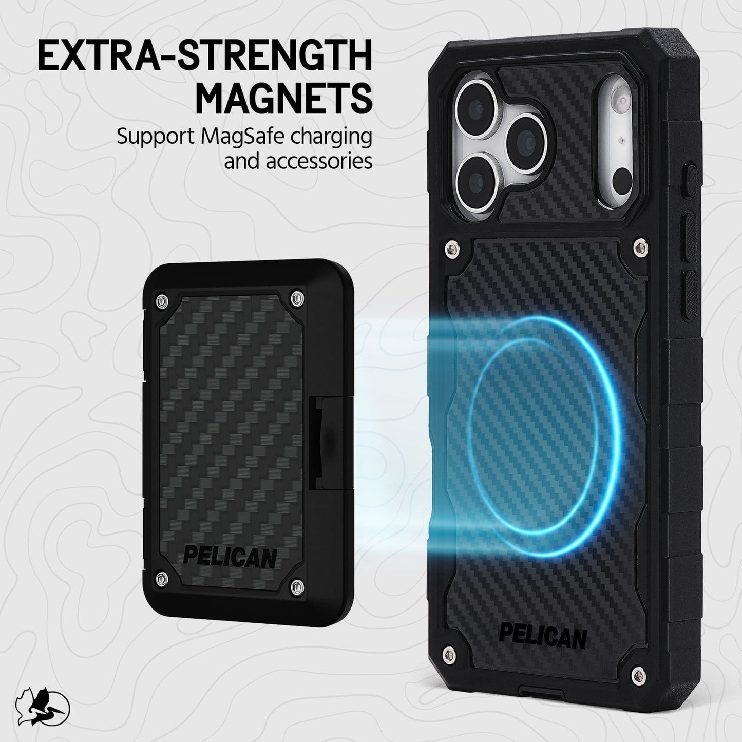 Pelican Shield Carbon Fiber MagSafe - iPhone 17 Pro Max