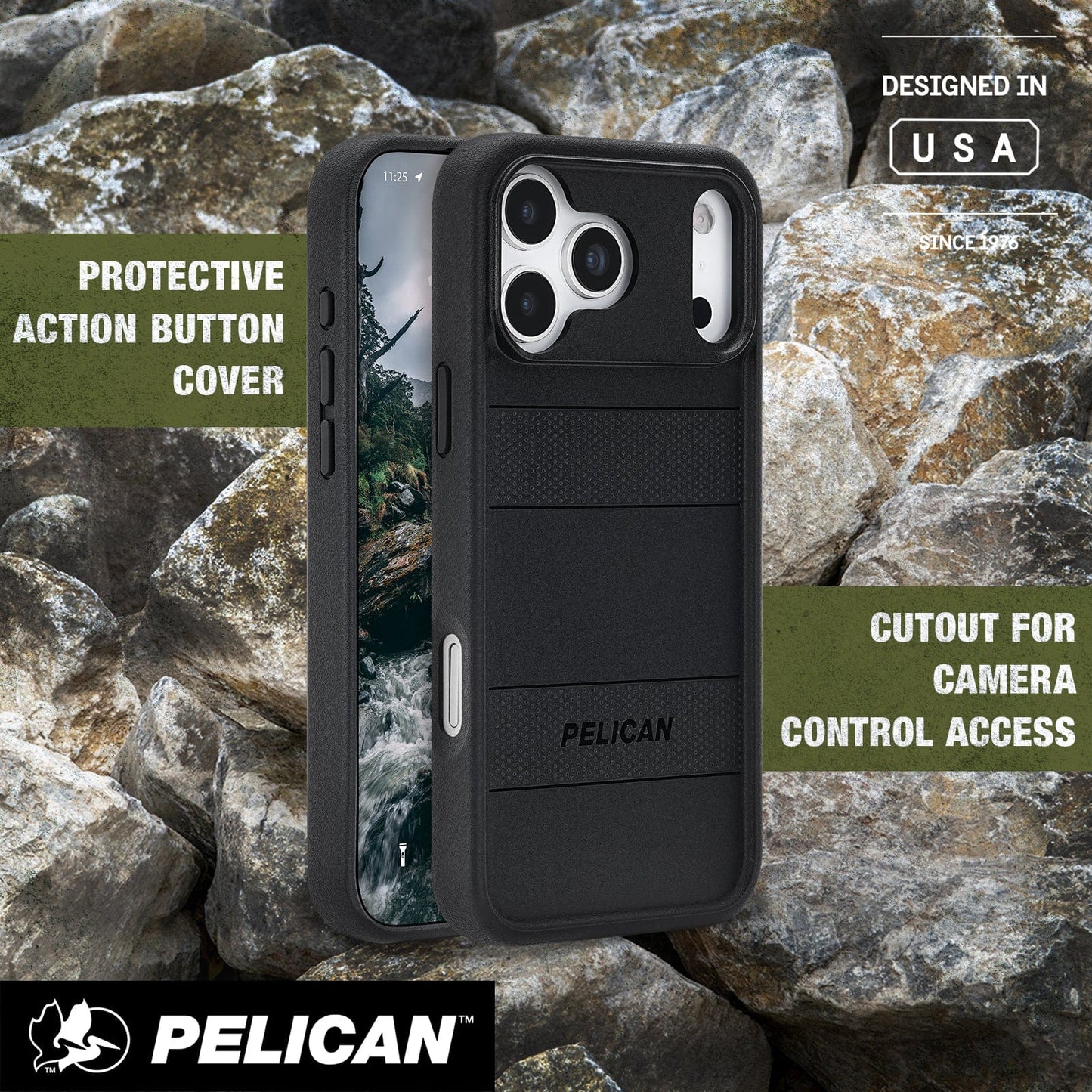 Pelican Protector Black MagSafe - iPhone 17 Pro Max
