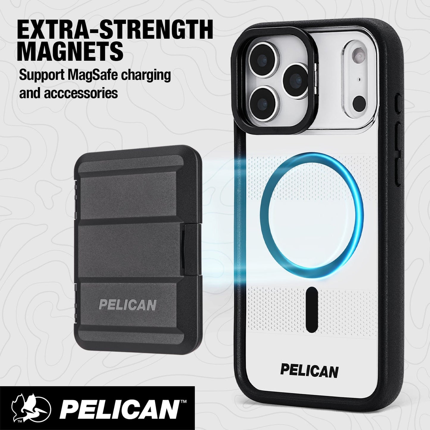 Pelican Protector Clear MagSafe w/ Camera Stand - iPhone 17 Pro Max