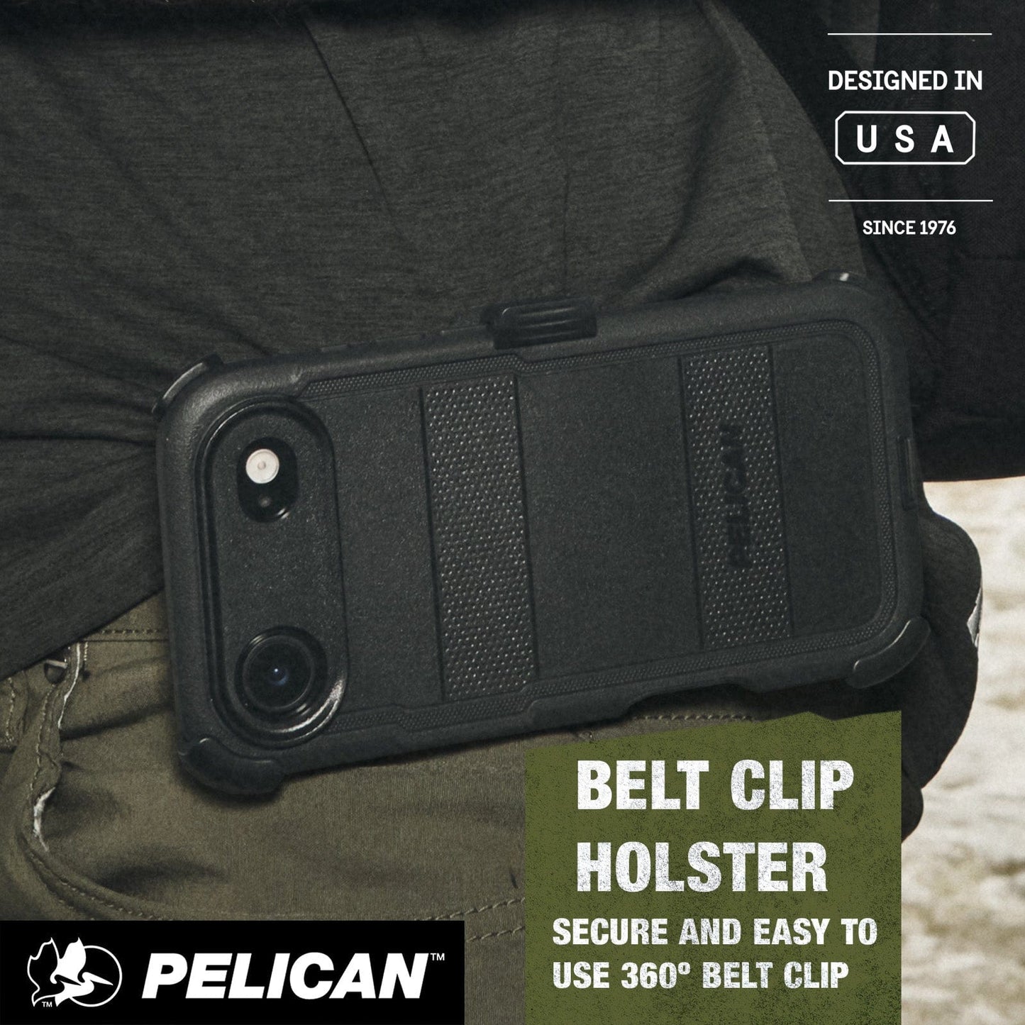 Pelican Voyager Black MagSafe - iPhone Air