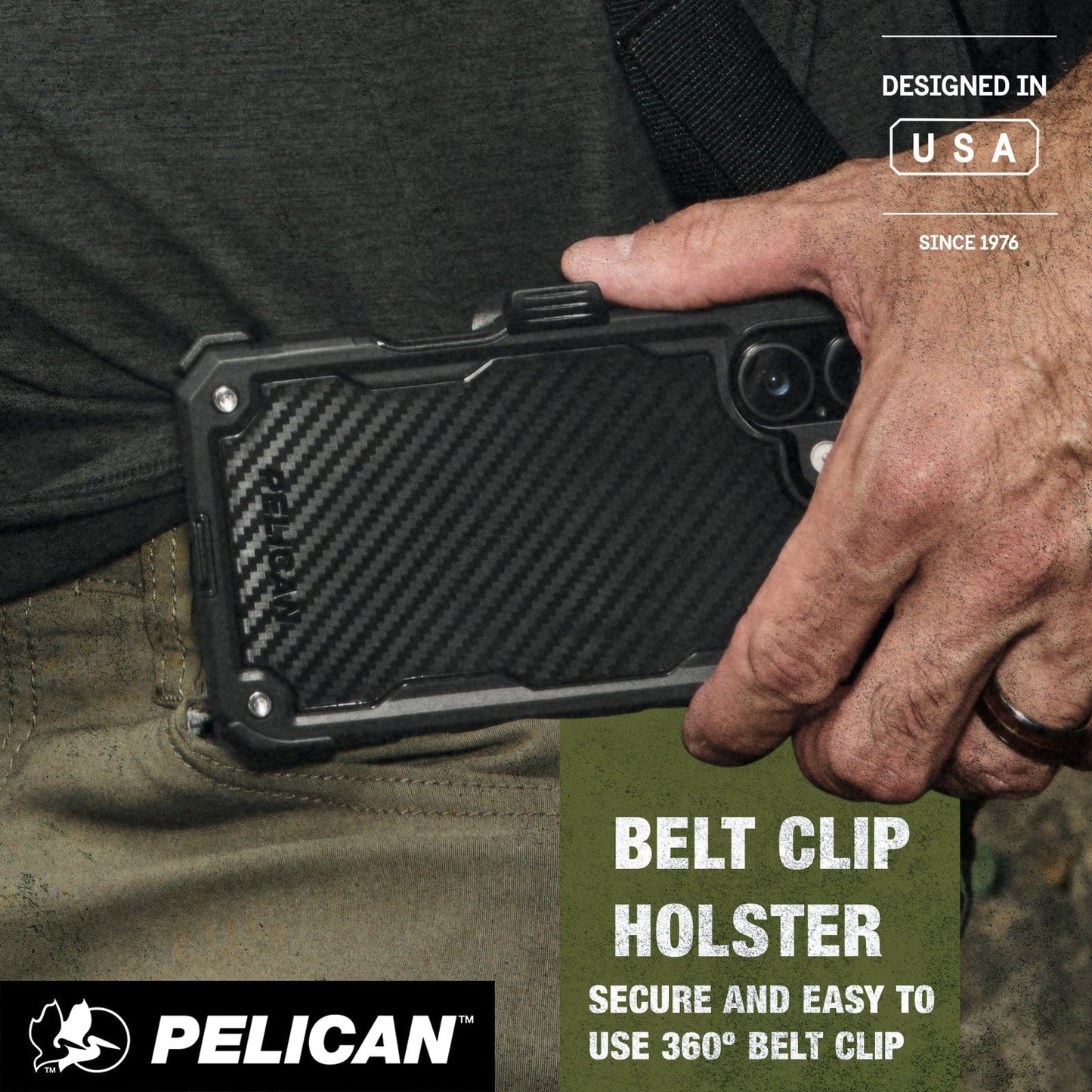 Pelican Shield Carbon Fiber MagSafe - iPhone 17