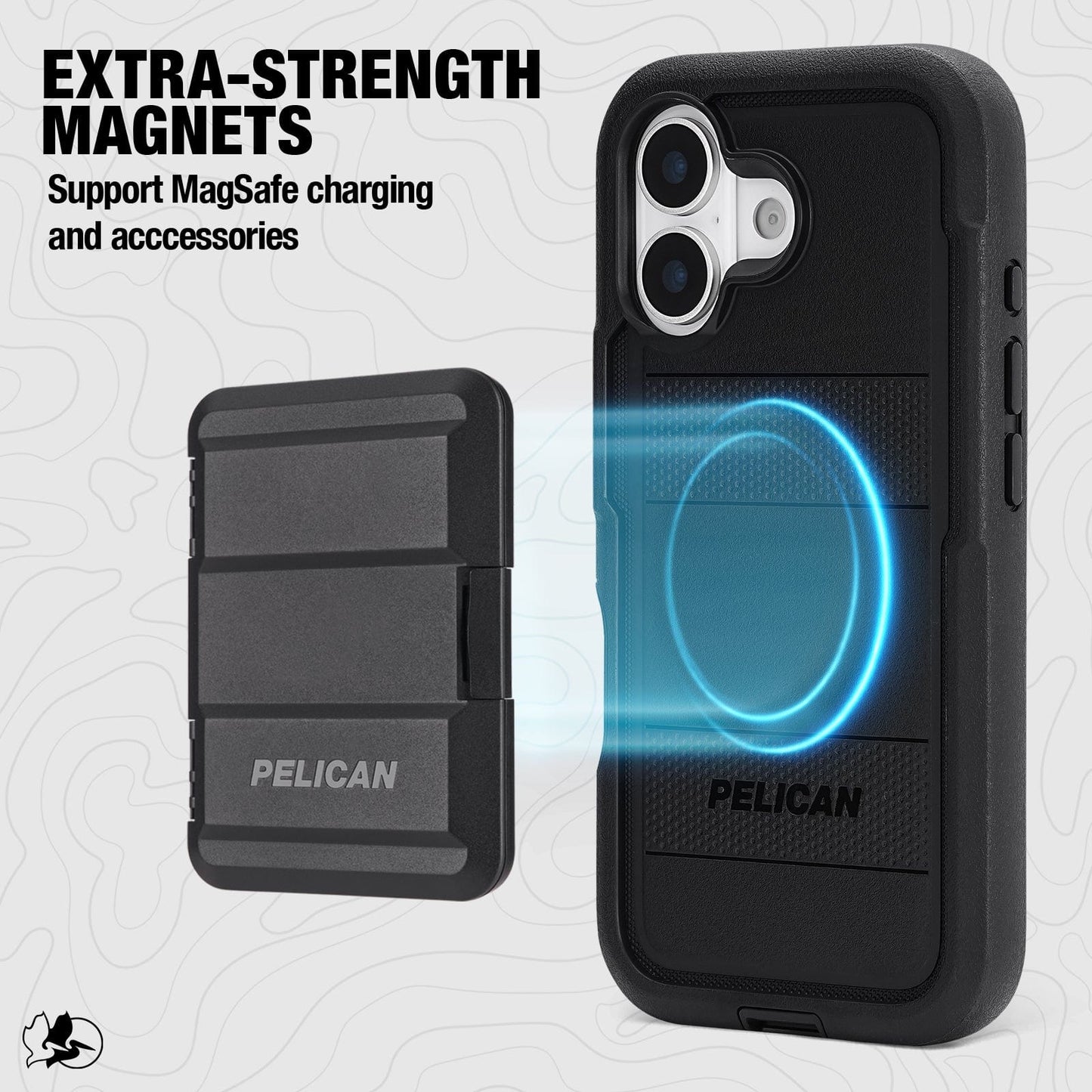 Pelican Voyager Black MagSafe - iPhone 17