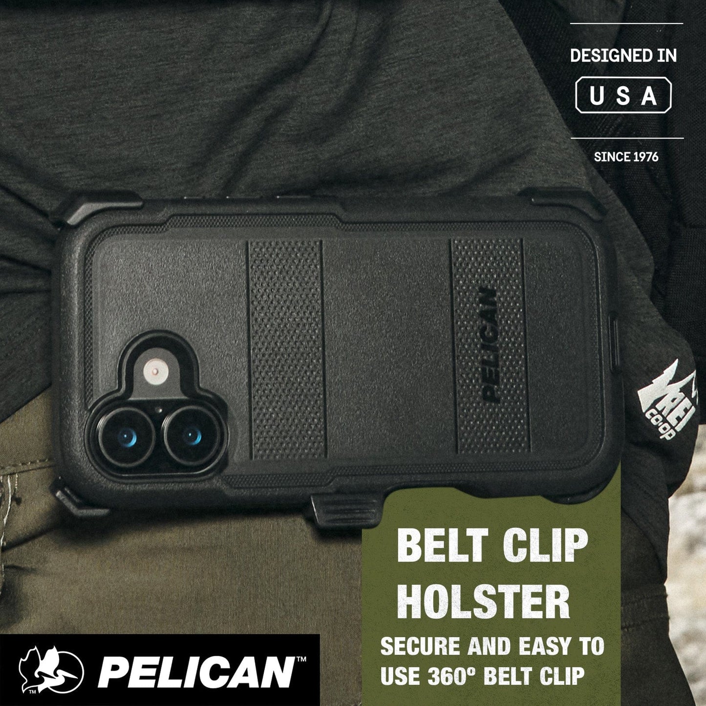 Pelican Voyager Black MagSafe - iPhone 17