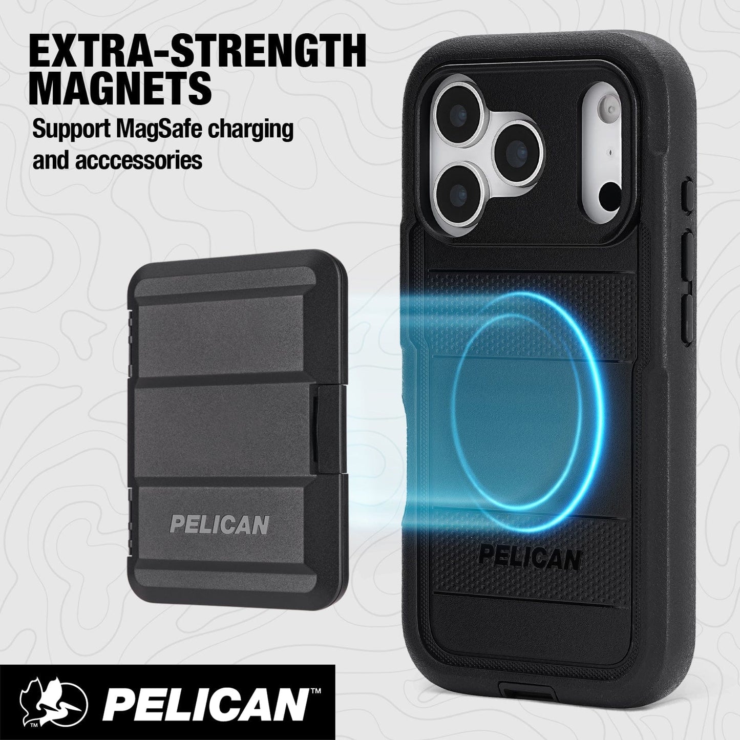 Pelican Voyager Black MagSafe - iPhone 17 Pro