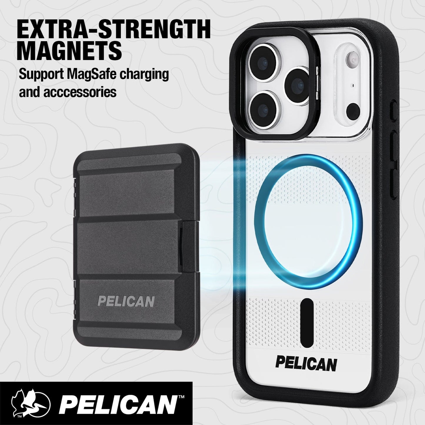 Pelican Protector Clear MagSafe w/ Camera Stand - iPhone 17 Pro