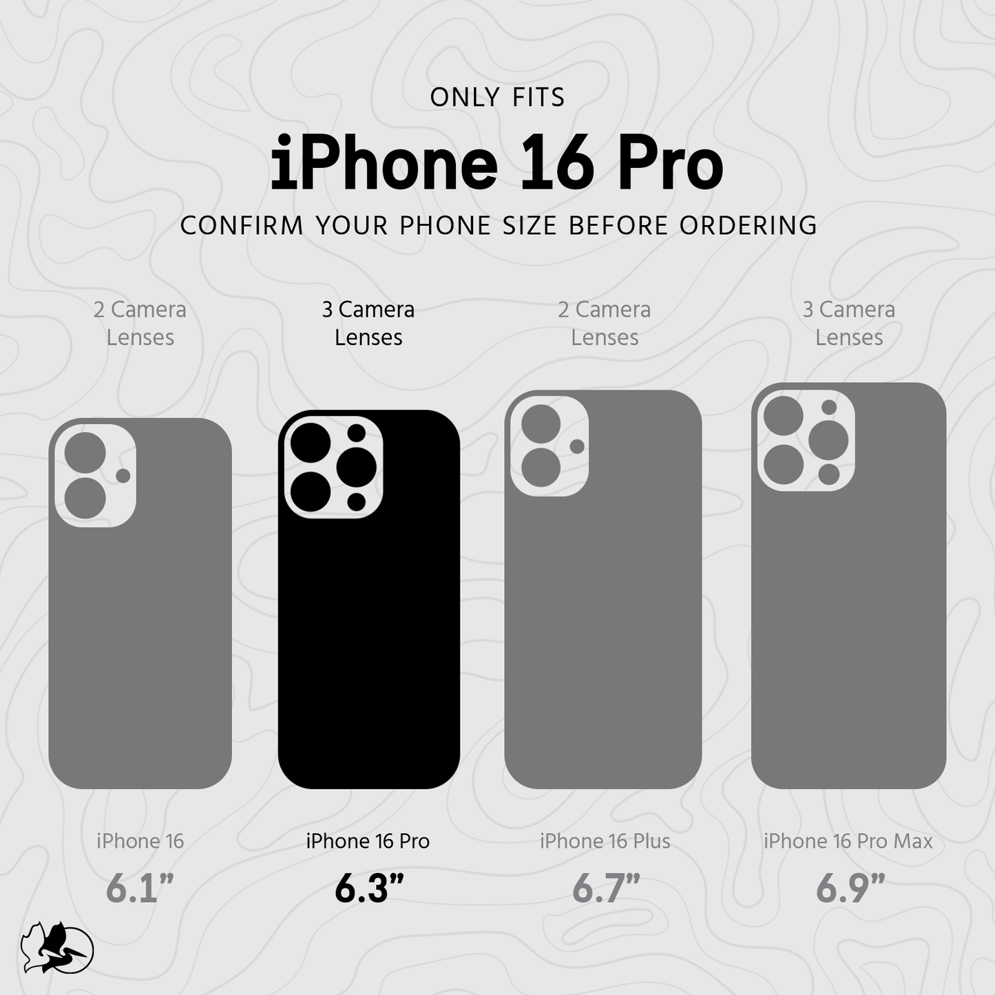 Pelican Protector Black MagSafe - iPhone 16 Pro